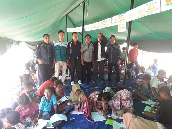 STAIS Membuka Sekolah Tenda di Lombok