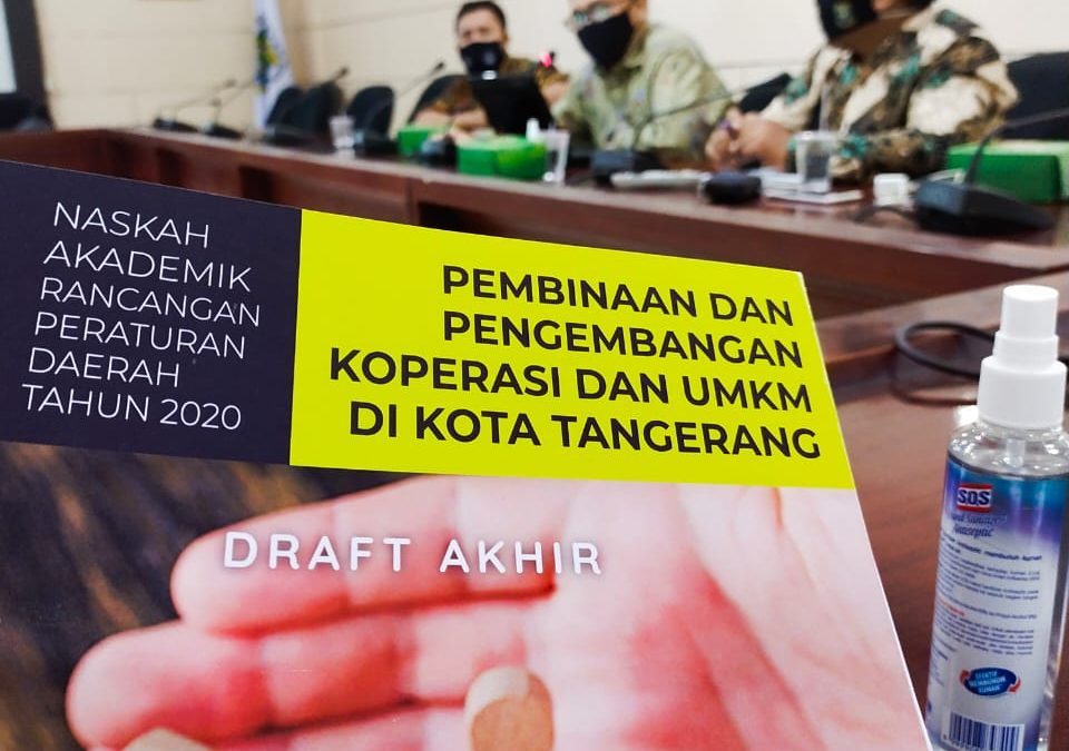 Dosen STAI Asy-Syukriyyah Menjadi Tim Ahli Penyusunan Naskah Akademik Raperda Kota Tangerang