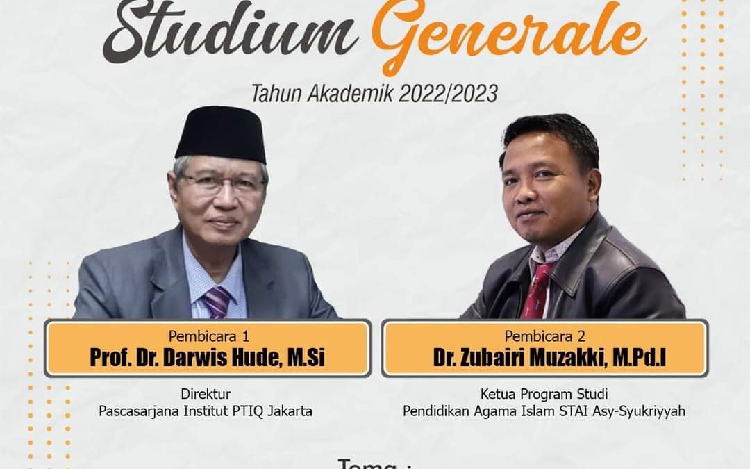 Studium Generale Semester Ganjil Tahun Akademik 2022/2023