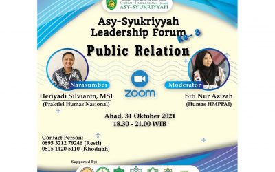 Asy-Syukriyyah Leadership Forum (ALF) Ke-8