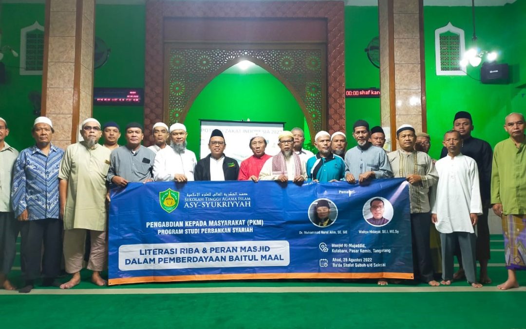 PKM Pemberdayaan Baitul Maal Berbasis Masjid untuk Masyarakat Kutabaru Pasar Kemis Tangerang
