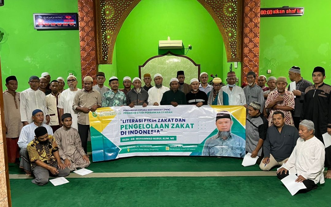 PKM Literasi Zakat dan Pengelolaannya di Indonesia untuk Masyarakat Kutabaru Pasar Kemis Tangerang
