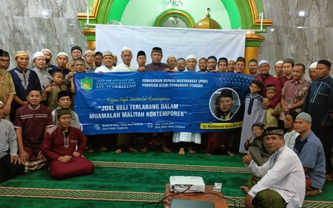 PKM Jual Beli Terlarang dalam Muamalah Maliyah Kontemporer Masyarakat Taman Buah Kutabumi Pasar Kemis Tangerang