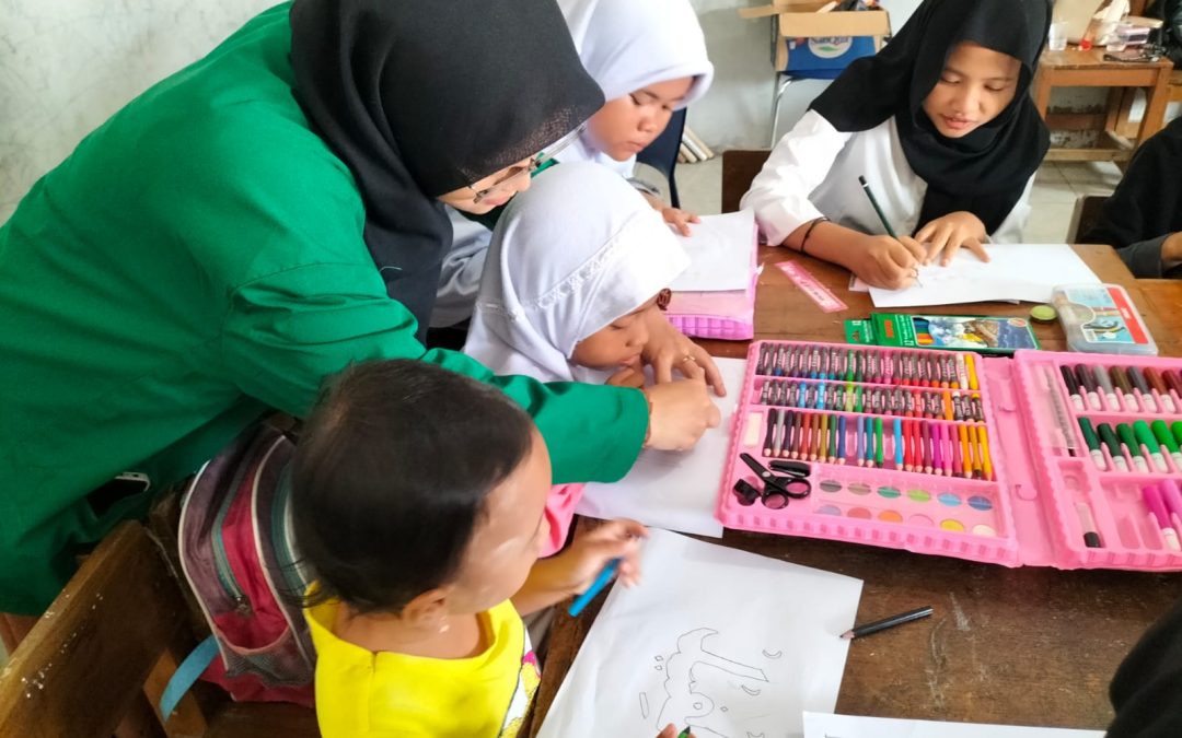 Himpunan Mahasiswa PGMI Laksanakan Gerakan Mahasiswa Mengajar Sukarela di Babakan, Kota Tangerang