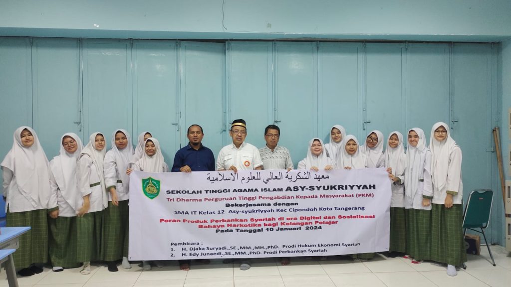 PKM Dosen Prodi Hukum Ekonomi Syariah dan Perbankan Syariah STAI – Asy-Syukriyyah, Cipondoh, Kota Tangerang, Banten