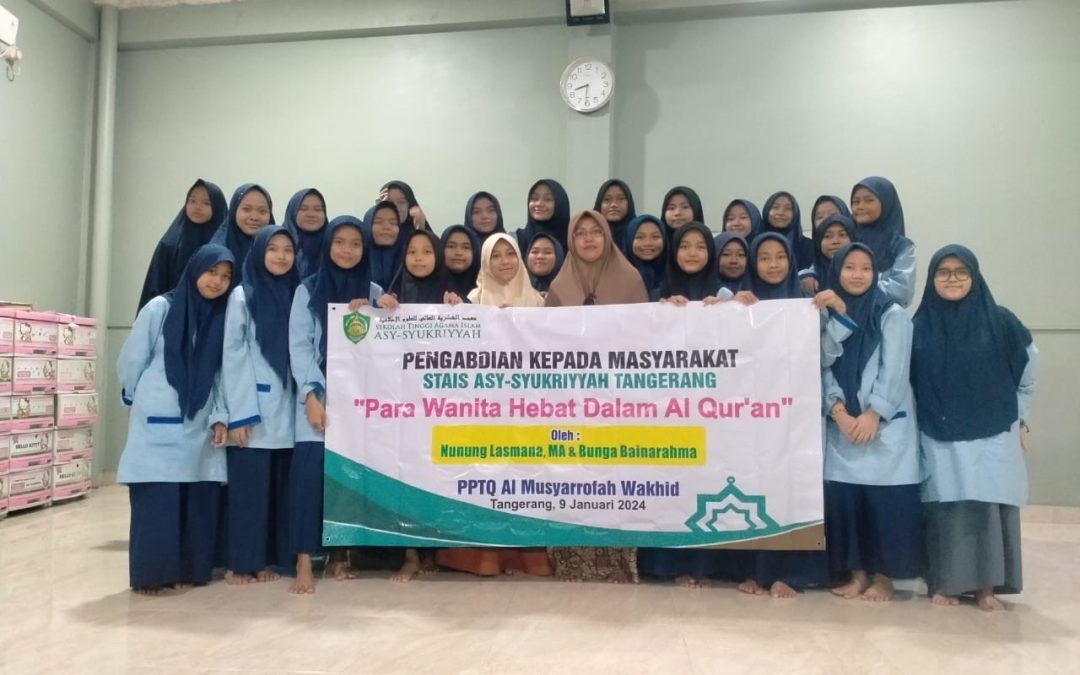 PKM Dosen Prodi IAT di PPTQ Al-Musyarrofah Wakhid Tangerang-Banten